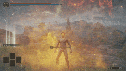 発狂を発症した場面