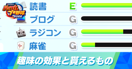 趣味ランクの上げ方と報酬