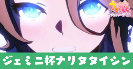 ジェミニ杯ナリタタイシン育成論