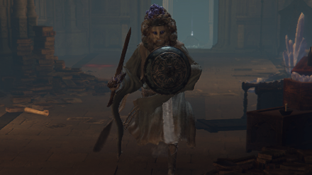 レアルカリアの剣と盾を持った魔術師