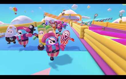 クロスプレイで遊ぶ様子