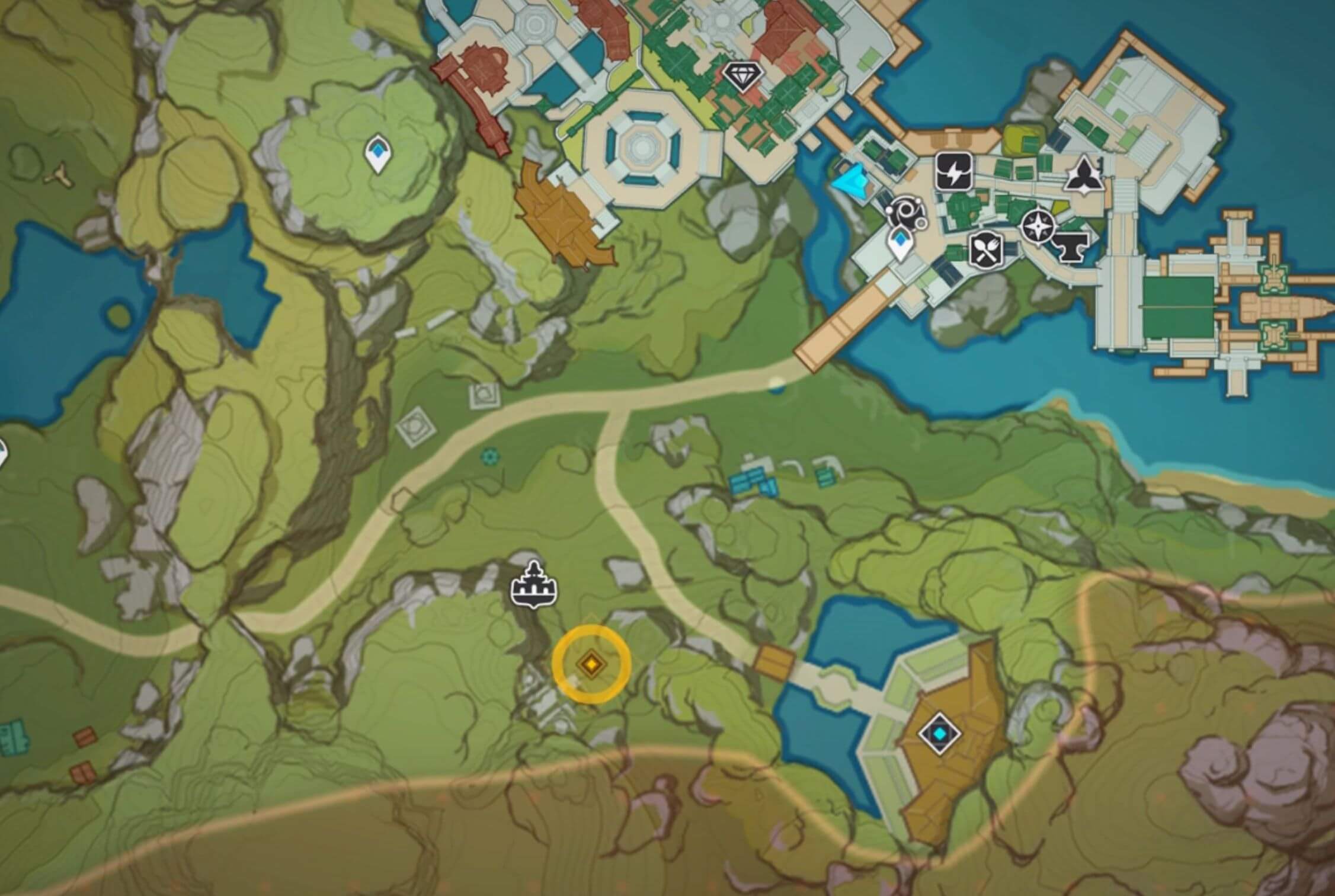 黒岩場に行って調査する