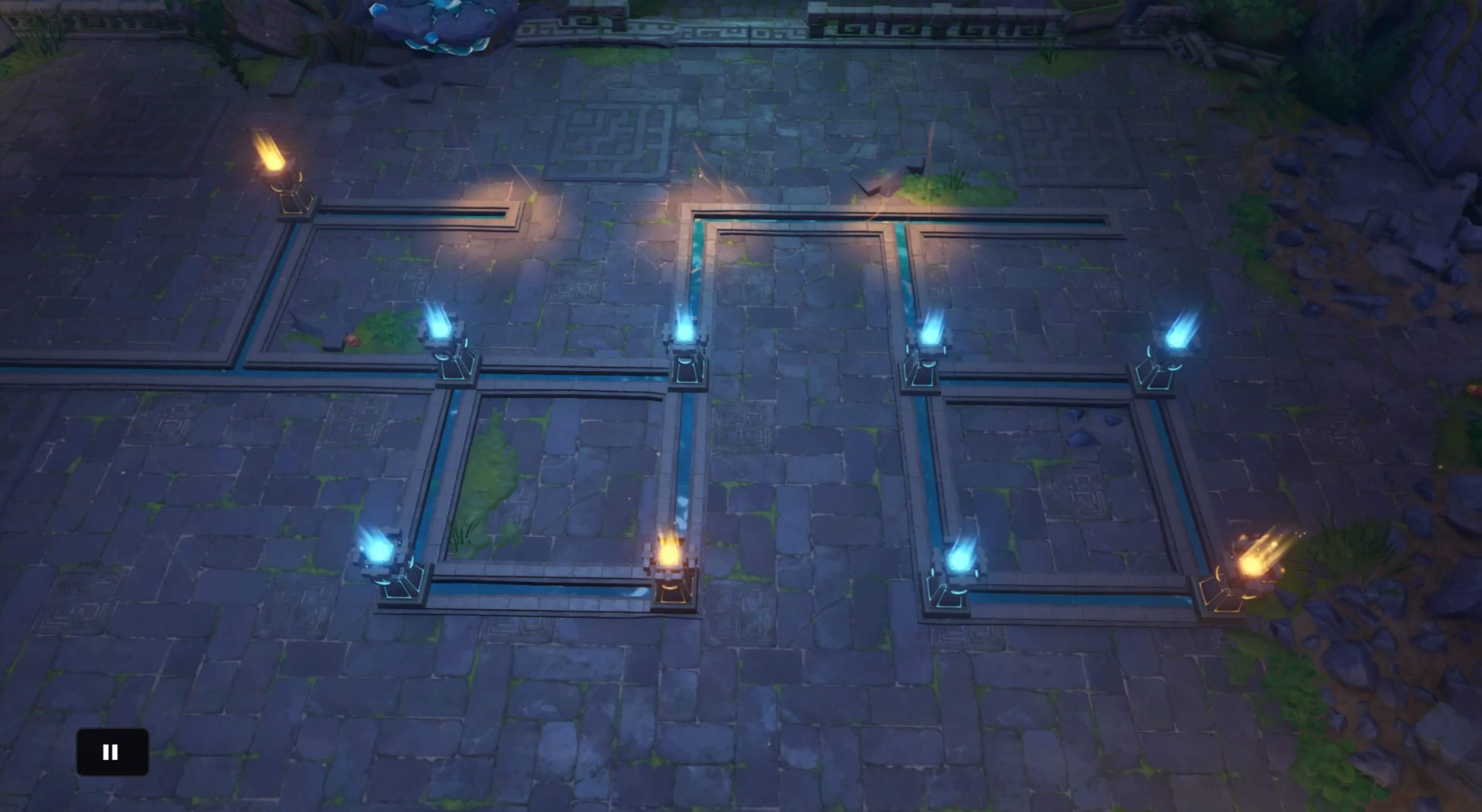 F下の階にある彫像が動かせるようになる