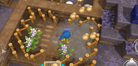 食料が不足しやすいので農園で作っておこう