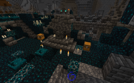 お宝チェストが多数置いてある