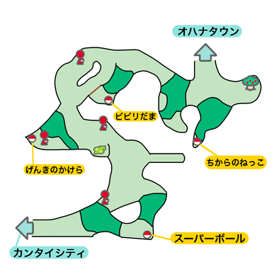 4番道路のマップ画像