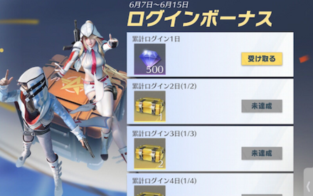 ログインボーナス