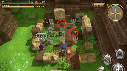 ドラクエビルダーズ おおきづちの墓