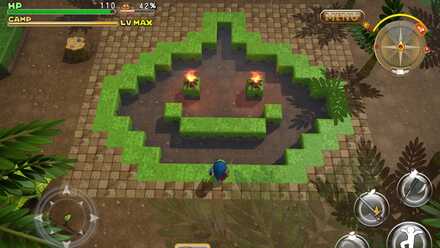 ドラクエビルダーズ スライムの池