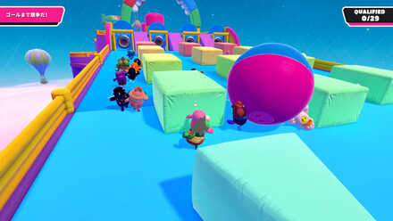 フォールガイズのスピンレース