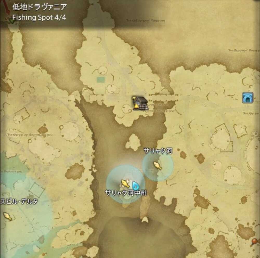 サリャク河中洲