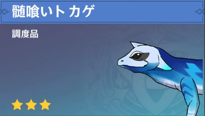 髄喰いトカゲの調度品画像