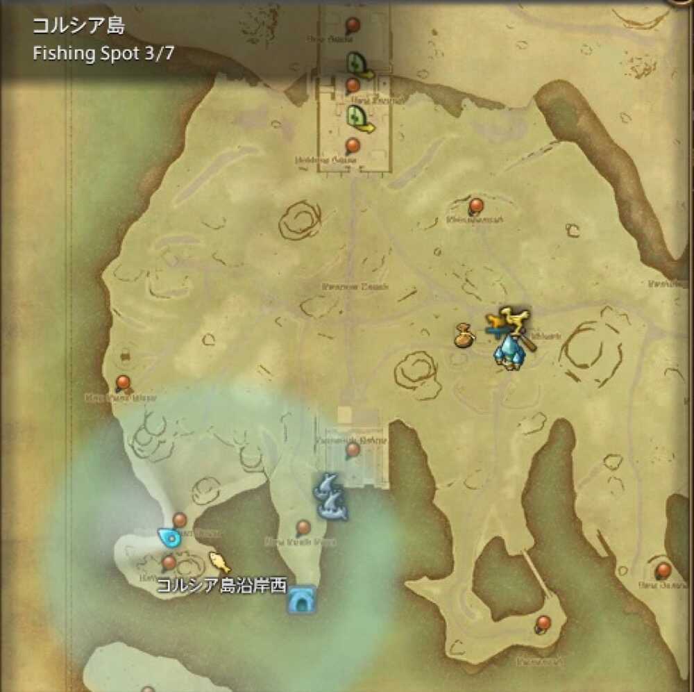 コルシア島沿岸西