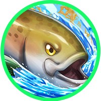 オセロニアの春のスプラのお魚の画像