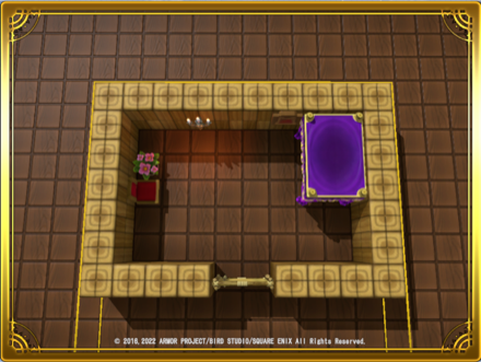 お姫さまの寝室画像