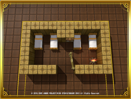 ベッドの宿屋画像