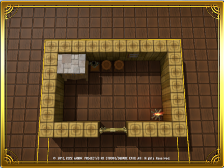 武器と衣装の部屋画像