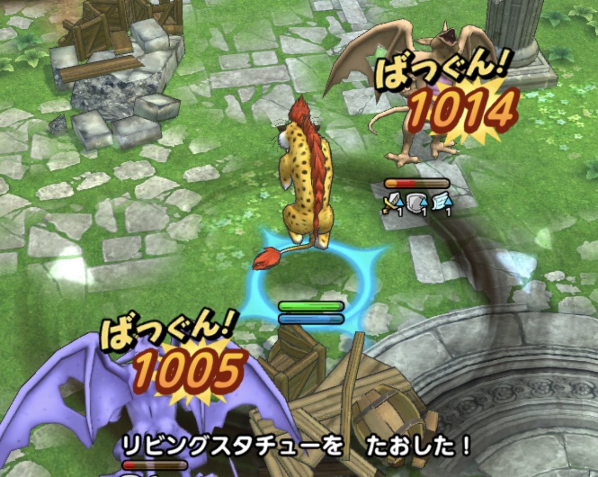 バギ属性の範囲攻撃が有効