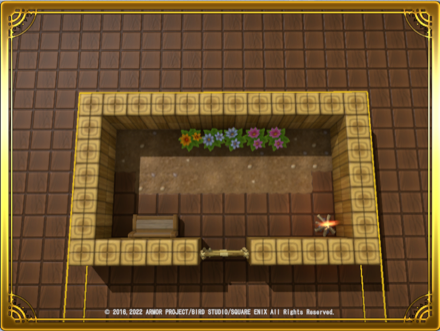 花のさいている部屋画像