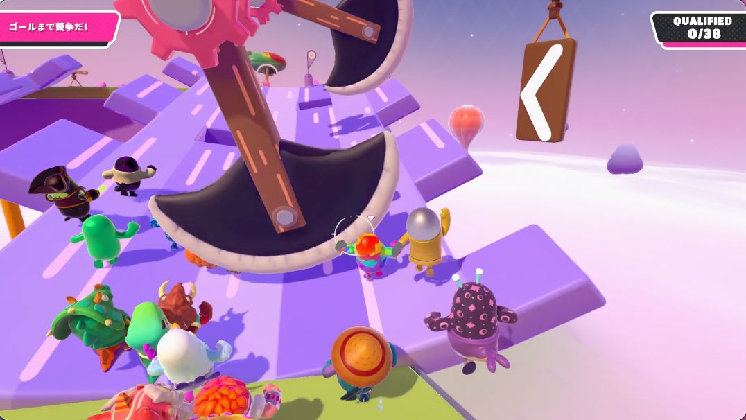 フォールガイズのナイトフィーバーの画像