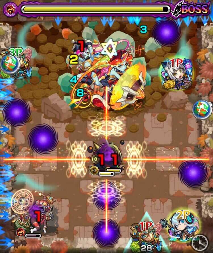 バレン&レンツ ボス3 クロスドクロ処理後