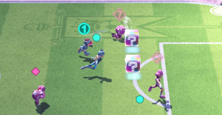 足が早いキャラでアイテムを必ず取りにいく