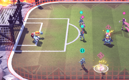 ボールを持っている相手にしっかり距離を詰める