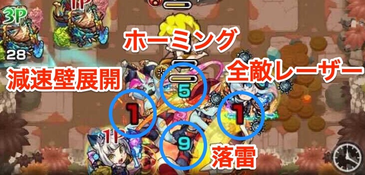 バレンレッツボス2攻撃パターン