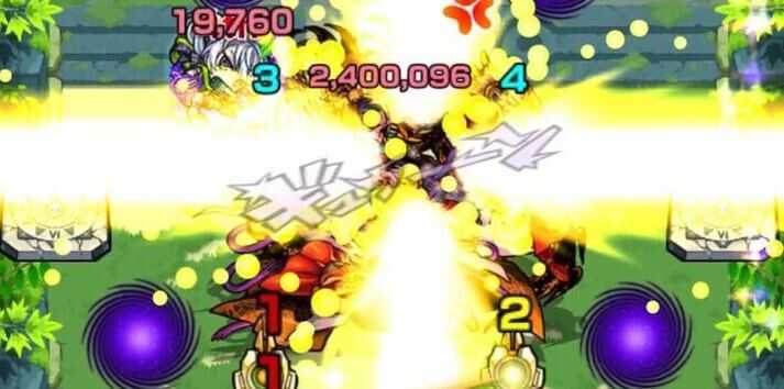 ボスの十字レーザーに注意