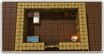 ドラクエビルダーズ部屋レシピの画像