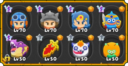 黄パーティ編成