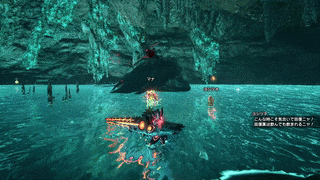 瞬間移動からの大技