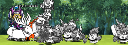 天空のちびネコ撃破後