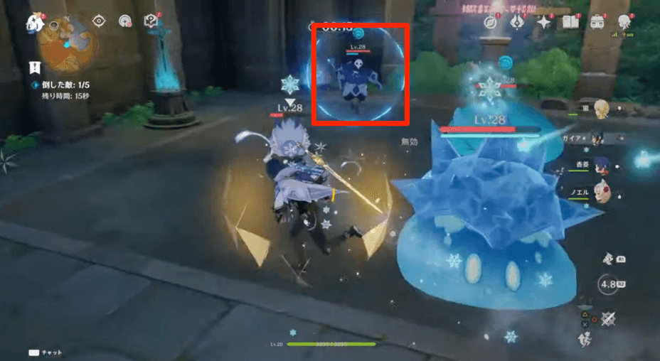 アビスの魔術師から倒す