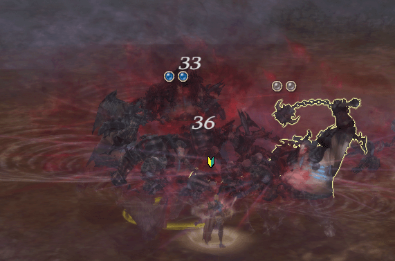 「プロボーク オーラ」で敵を惹きつけて戦う