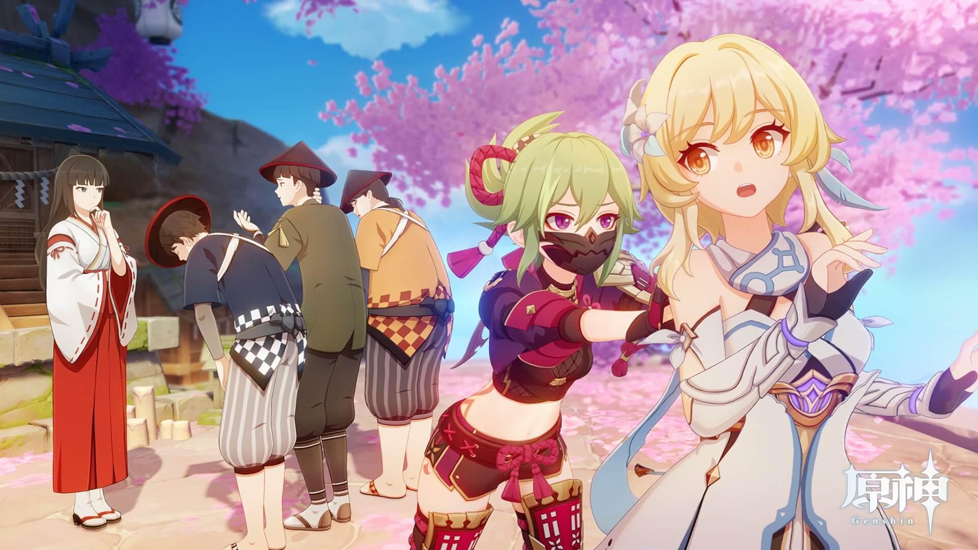 「ここからは秘密の商談だ・・・」