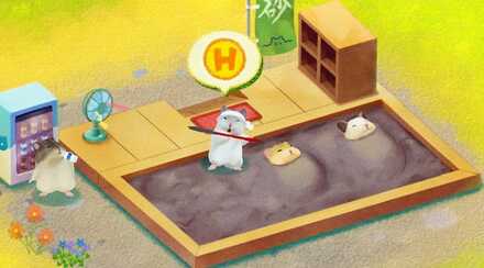 ハムスターの里を発展させるシミュレーション