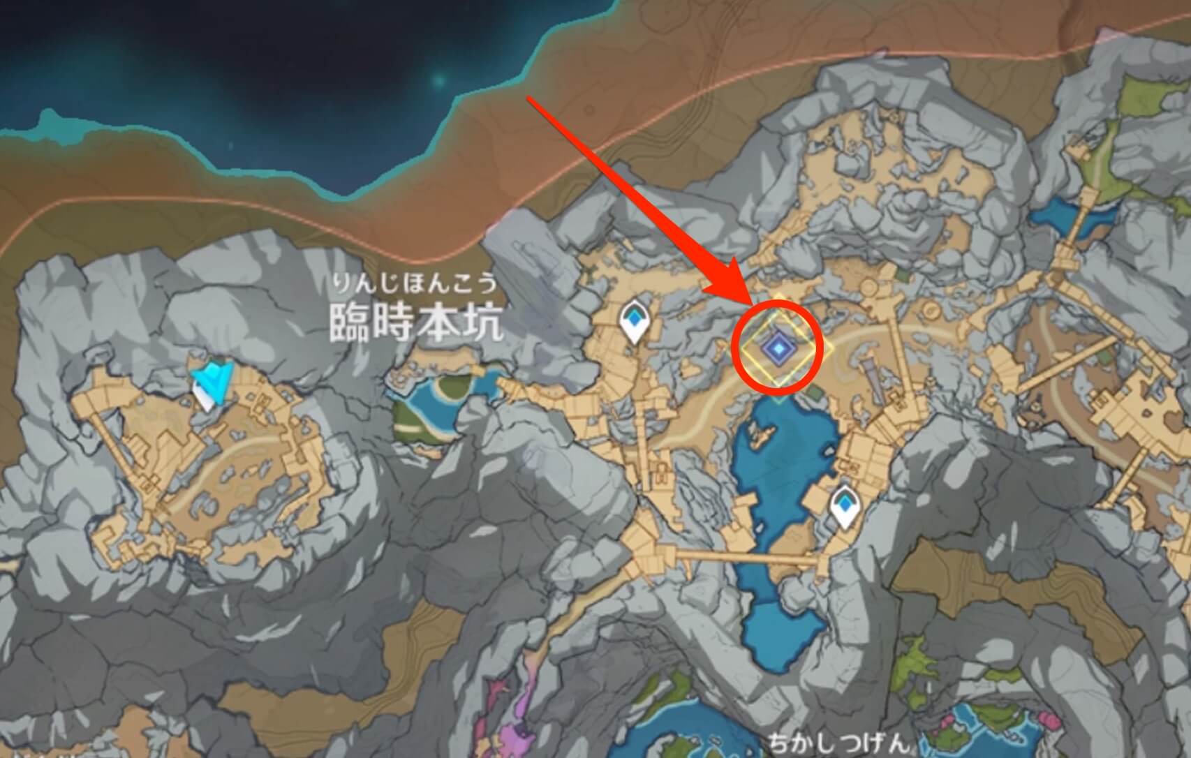 1日目：自動チャージのマップ