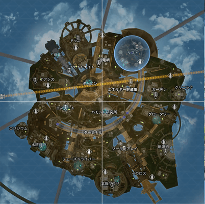 オリンパス全体マップ