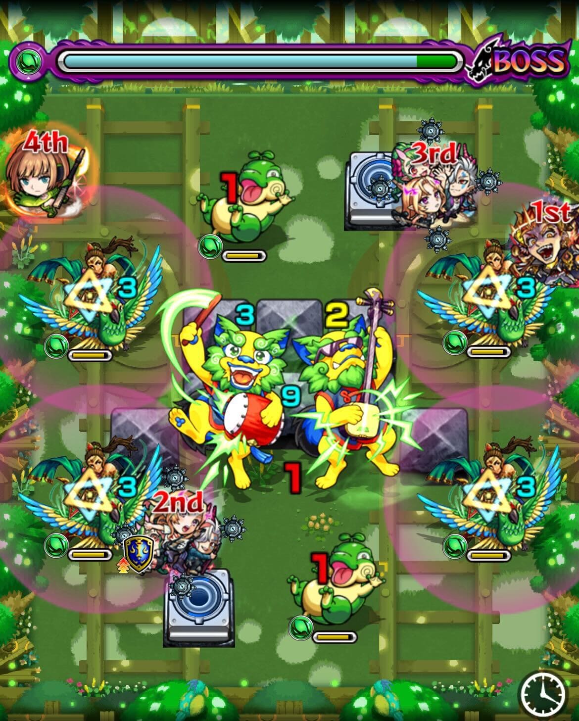 ドンドンシーサーズ ボス1