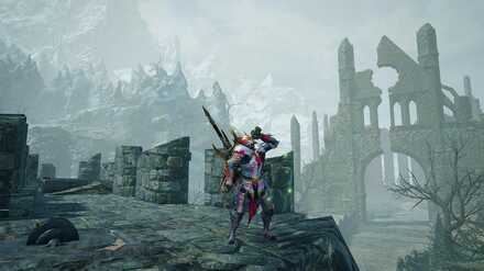 回復薬を飲んでいる