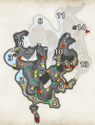 水没林のヒトダマドリ上層