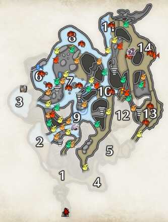 水没林のヒトダマドリ下層