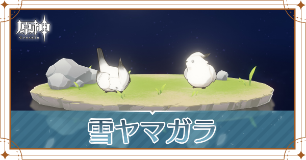 雪ヤマガラの入手場所と使い道