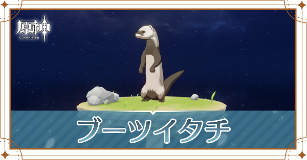 ブーツイタチの入手場所と使い道