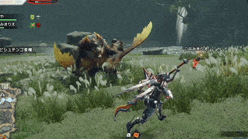 ビシュテンゴ亜種の直線ブレス