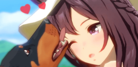 固有スキルは終盤手前の下り坂発動の速度スキル