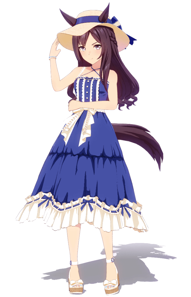 メジロドーベルの立ち絵