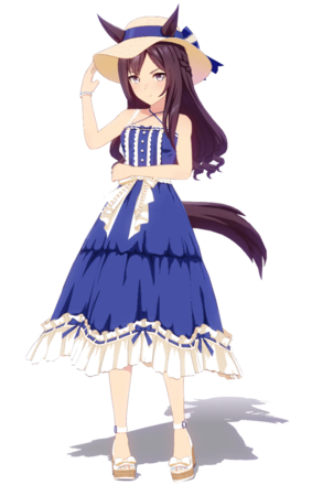 ［バカンス・サフィール］メジロドーベルの画像