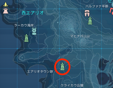 西エアリオマップ